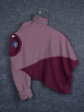 Exclusive Wine Stripes Slim Fit pure cotton Knitted T-Shirt