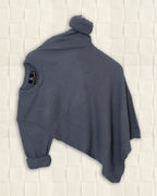 Grey Full Sleeve Pure Cotton Men's Knitted T-Shirt