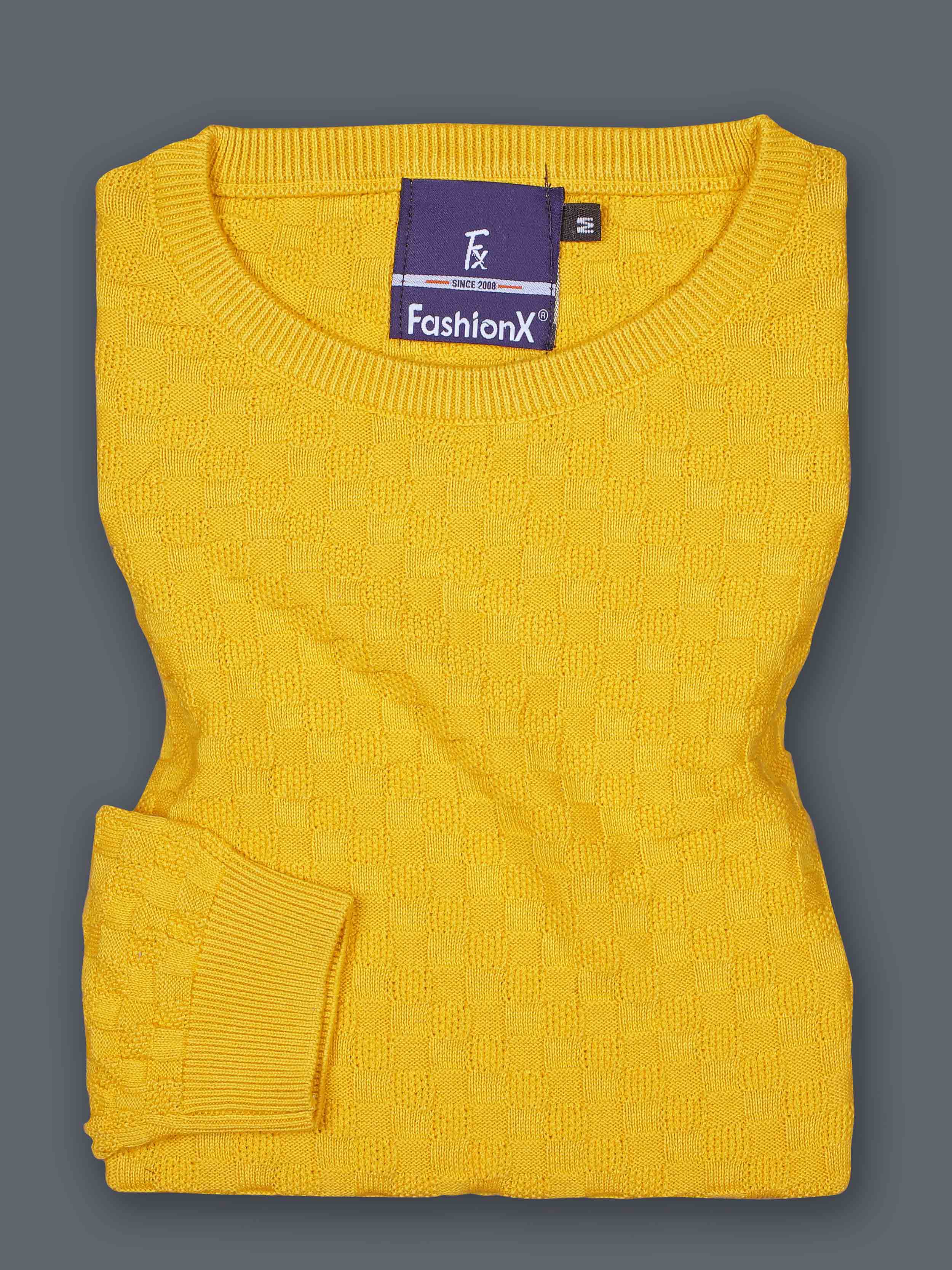 Yellow Box Slim Fit pure cotton Knitted T-Shirt Secondary image
