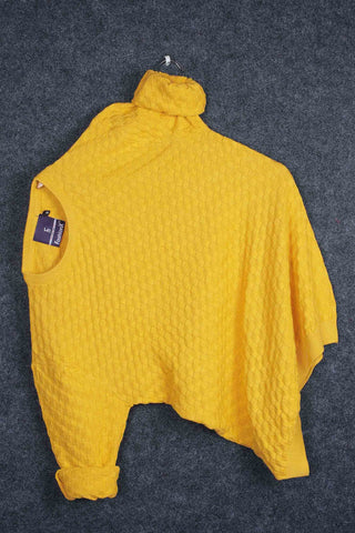 Yellow Box Slim Fit pure cotton Knitted T-Shirt