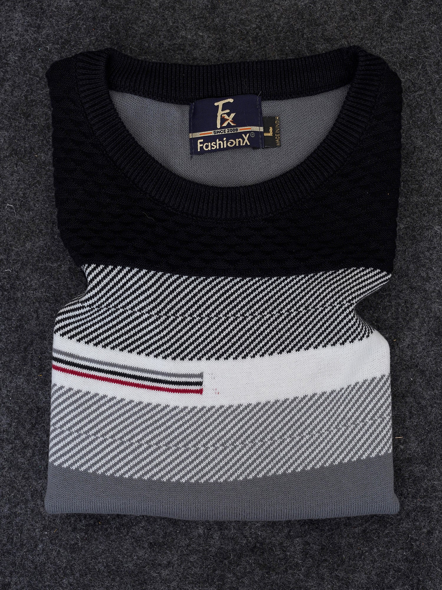 Exclusive Grey Pure Cotton Knitted T-Shirt for men