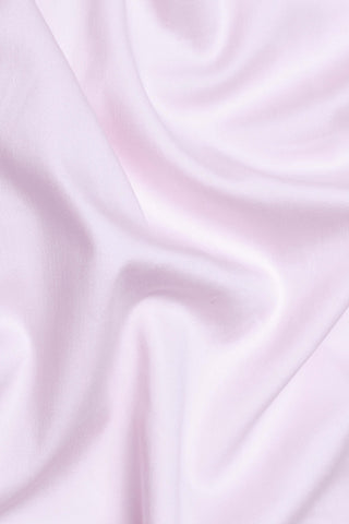 Men Light Pink Comfort Satin Cotton Casual Shirt