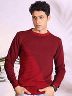 Exclusive Red Stripes pure cotton Knitted T-Shirt
